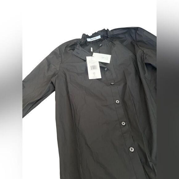 THAKOON Smoked Neck Buttondown - Picture 3 of 7